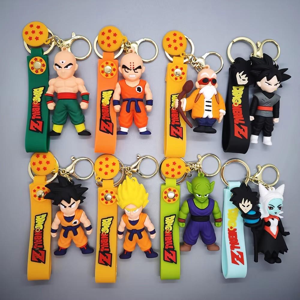 Anime Dragon Ball Keychain Fashion Jewelry Son Goku Vegeta Piccolo Crystal Ball Resin Action Figures PVC Key Ring Bag Pendant
Anime Dragon Ball Keychain Fashion Jewelry Son Goku Vegeta Piccolo Crystal Ball Resin Action Figures PVC Key Ring Bag Pendant