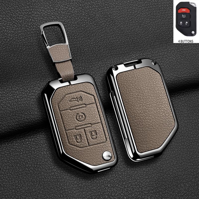 Zinc Alloy Leather Car Key Case Cover For Jeep Wrangler Jl Jlu Rubicon Gladiator Jt Sahara Jlu
Zinc Alloy Leather Car Key Case Cover For Jeep Wrangler Jl Jlu Rubicon Gladiator Jt Sahara Jlu