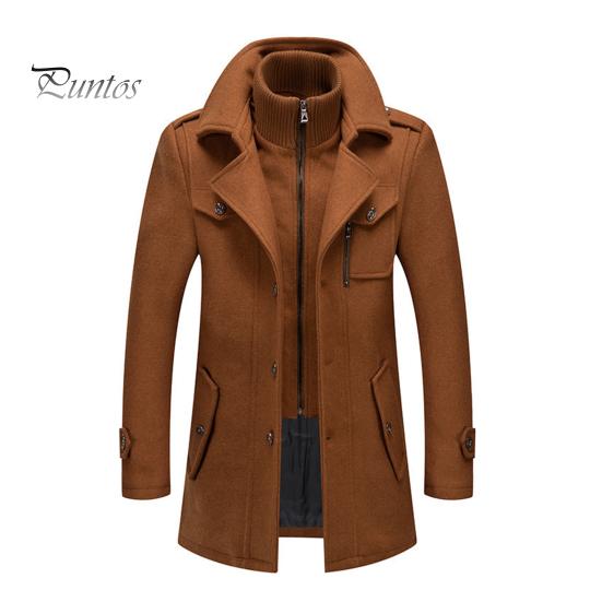Мужское шерстяное пальто с воротником-стойкой, однобортная однотонная куртка с карманами, осень-зима, средняя длина, верхняя одежда M верблюд
Мужское шерстяное пальто с воротником-стойкой, однобортная однотонная куртка с карманами, осень-зима, средняя длина, верхняя одежда M верблюд