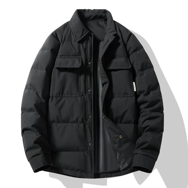 Warm down jacket men s lapel middle-aged dad top, cold-resistant 50% white duck down light coat 3XL
Warm down jacket men s lapel middle-aged dad top, cold-resistant 50% white duck down light coat 3XL