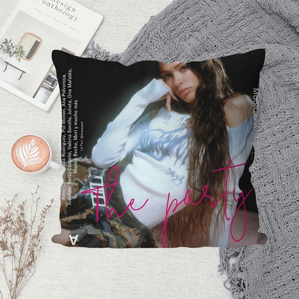 1PC Singer Martina Stoessel TINI Pillow Case Sofa Decorative Home Double-sided Printing Short Plush Cute Cushion Cover 16x16Inch
1PC Singer Martina Stoessel TINI Pillow Case Sofa Decorative Home Double-sided Printing Short Plush Cute Cushion Cover 16x16Inch