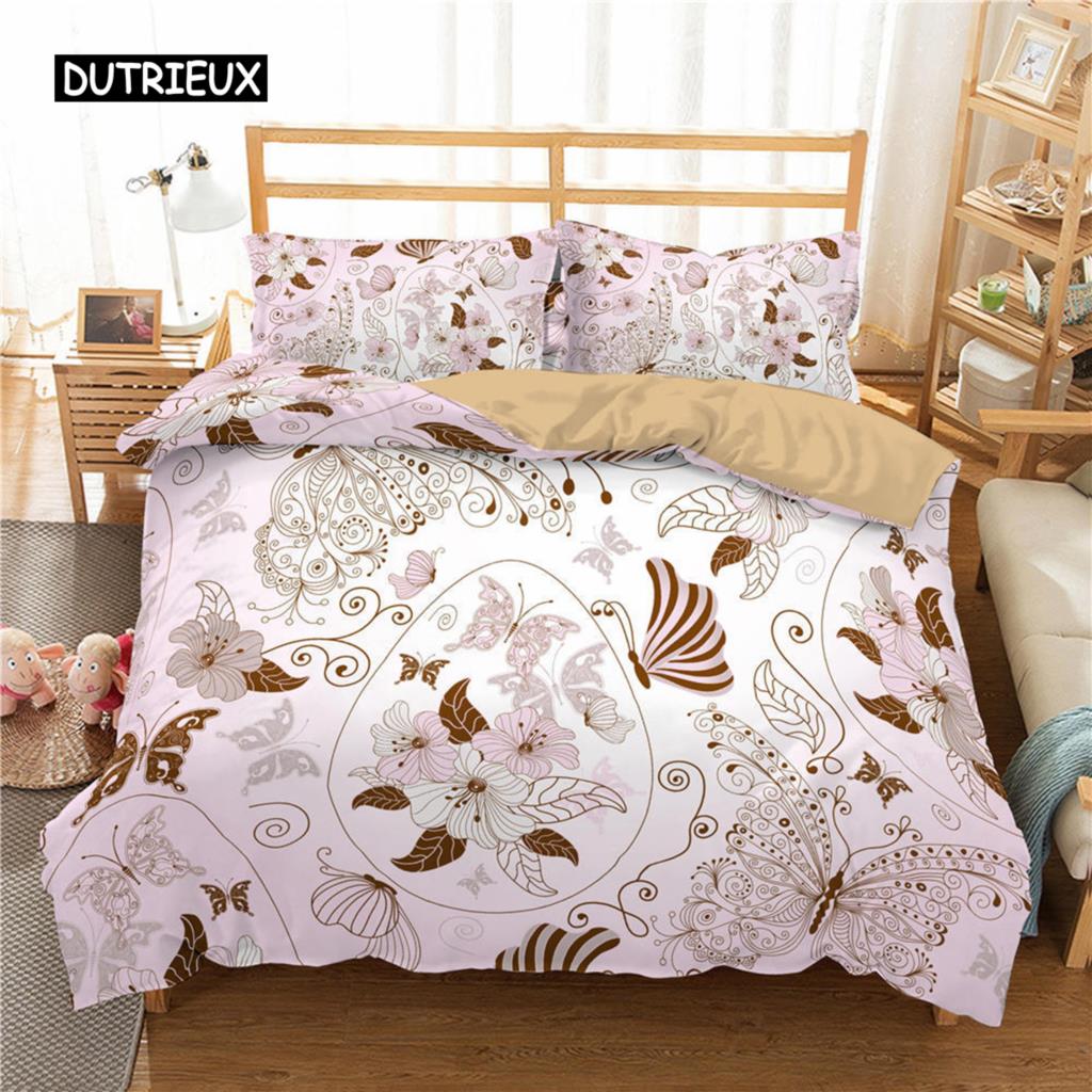 Butterfly Duvet Cover Set King Size Pink Butterfly Peach Blossom Quilt Cover For Teen Microfiber Spring Fresh Theme Quilt Cover EU single(135x200cm)
Butterfly Duvet Cover Set King Size Pink Butterfly Peach Blossom Quilt Cover For Teen Microfiber Spring Fresh Theme Quilt Cover EU single(135x200cm)
