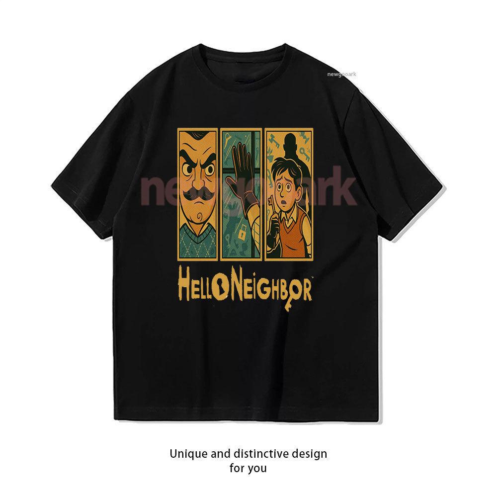 Hello Neighbor Tshirt Vintage Cryptic Games Graphic T Shirts Woman Man Casual Cotton Creative Streetwear Tops Tee Shortsleev S
Hello Neighbor Tshirt Vintage Cryptic Games Graphic T Shirts Woman Man Casual Cotton Creative Streetwear Tops Tee Shortsleev S