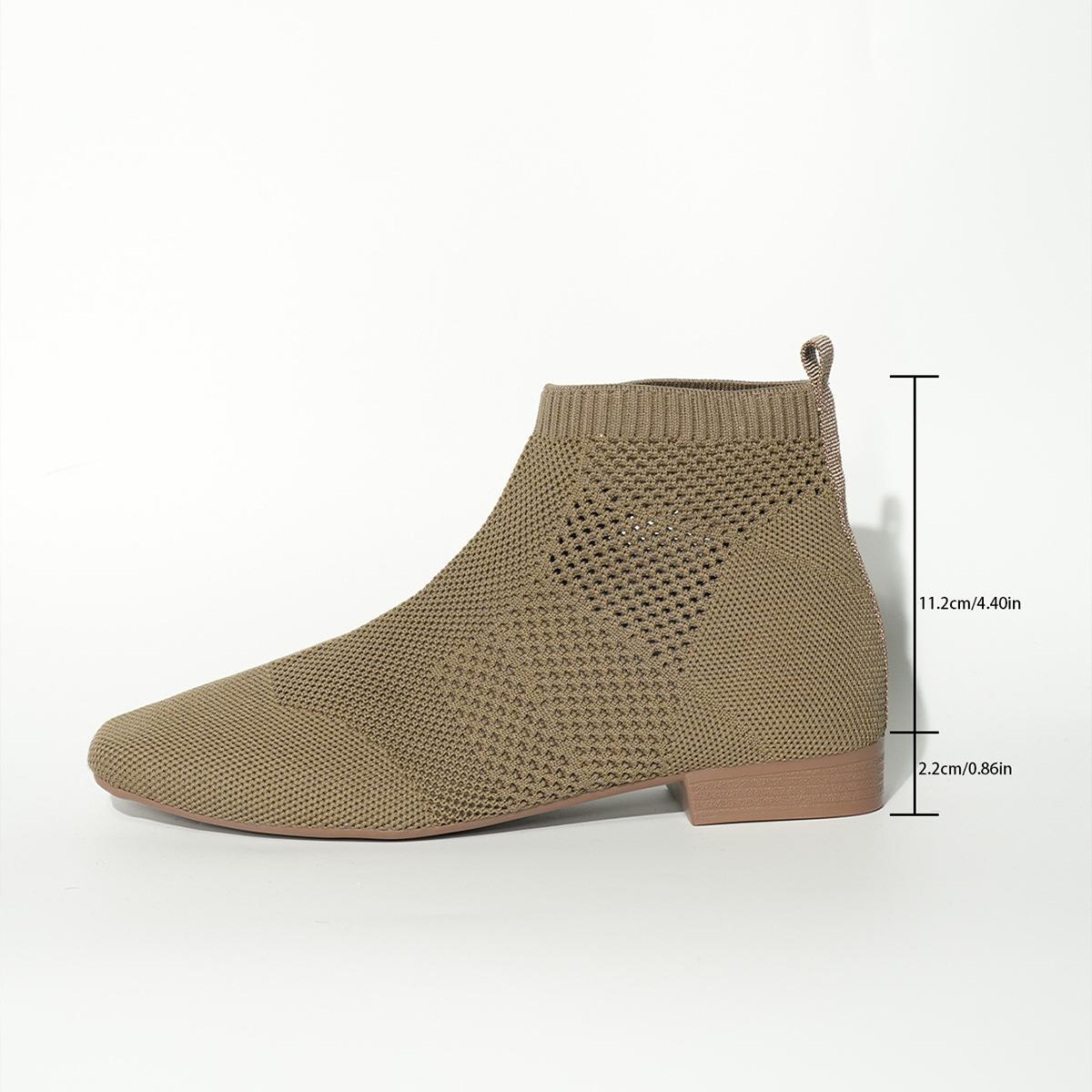 Fashion Women Knitted Stretch Low Heel Ankle Bootie Leisure Black Breathable Non-slip Slip on Short Boots Size36 43 Botines Para Mujeres 36
Fashion Women Knitted Stretch Low Heel Ankle Bootie Leisure Black Breathable Non-slip Slip on Short Boots Size36 43 Botines Para Mujeres 36