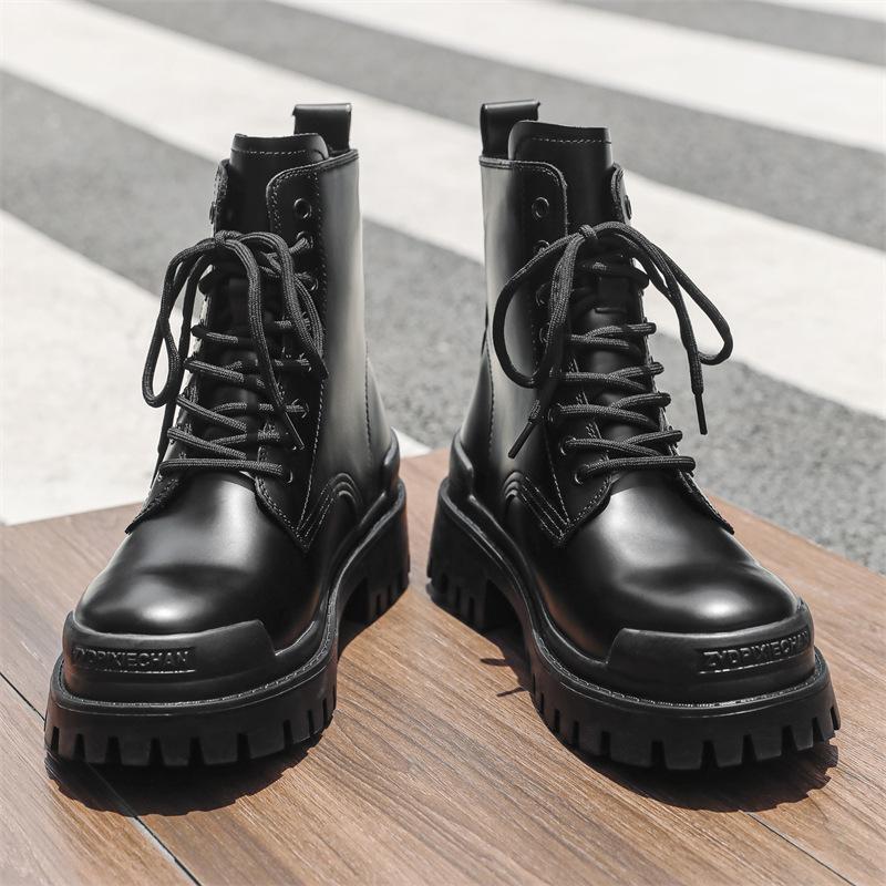 Long boots Martin men s high-top British style mid-top tide shoes tooling spring and autumn locomotive summer black 8516-J 46
Long boots Martin men s high-top British style mid-top tide shoes tooling spring and autumn locomotive summer black 8516-J 46