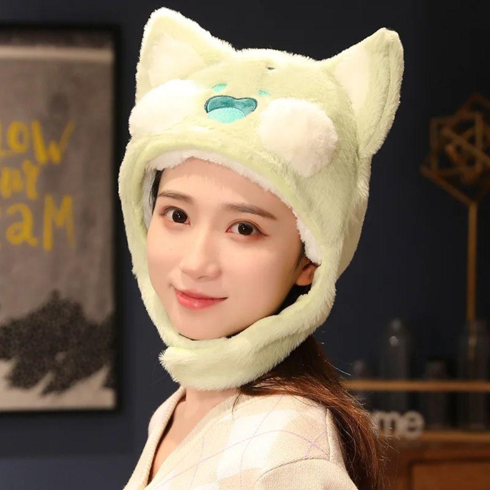 Cat Hat Cat Hat Moving Ears Cartoon Cute Cat Plush Cap Animal Ear Cap Outdoor
Cat Hat Cat Hat Moving Ears Cartoon Cute Cat Plush Cap Animal Ear Cap Outdoor