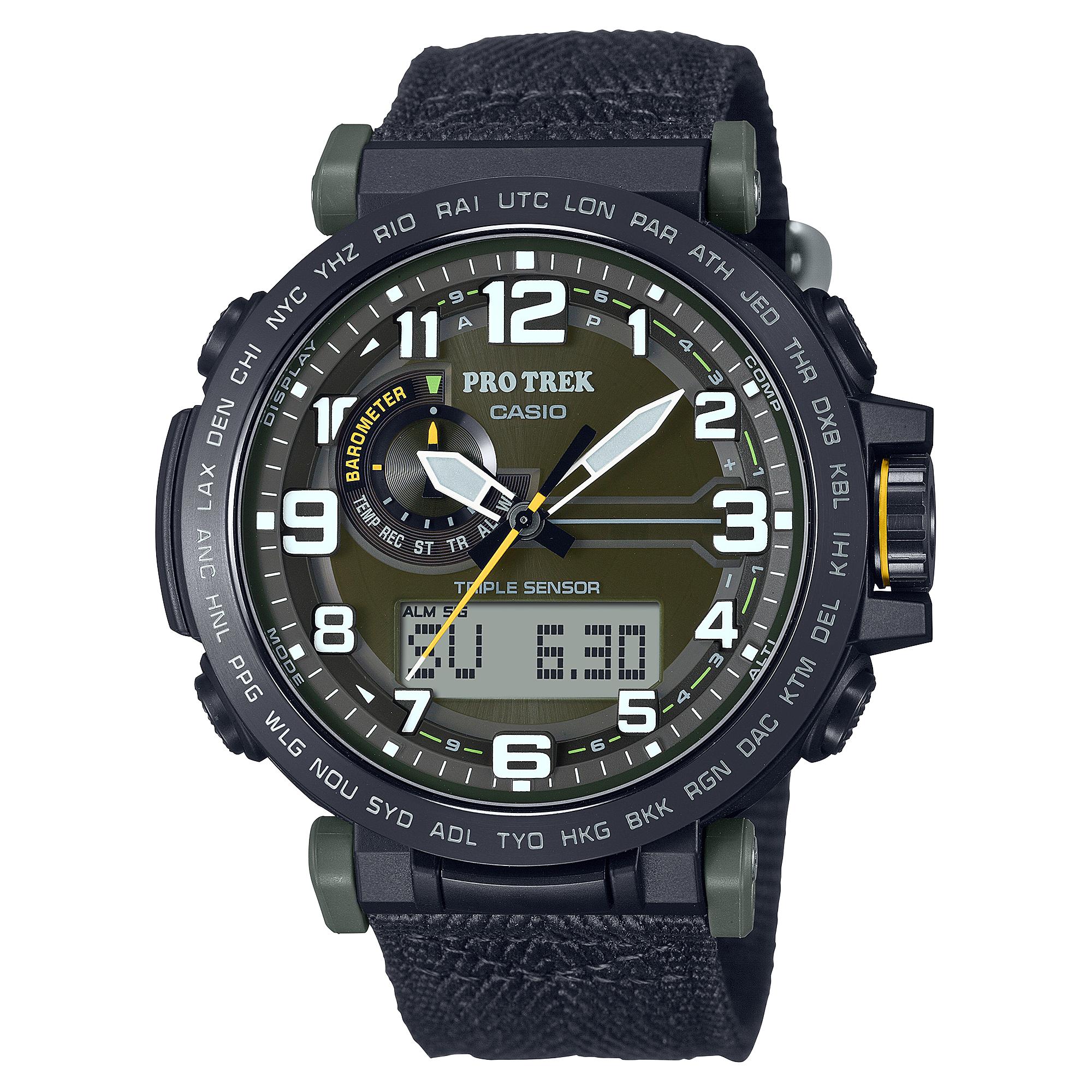 Casio Men s Stainless Steel 100M Water Resistant Digital Alarm Quartz Watch PRG-601YB-3 чёрный
Casio Men s Stainless Steel 100M Water Resistant Digital Alarm Quartz Watch PRG-601YB-3 чёрный