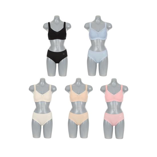 Puma Women Lyrica Premium Lingerie Set 5pcs 75C
Puma Women Lyrica Premium Lingerie Set 5pcs 75C