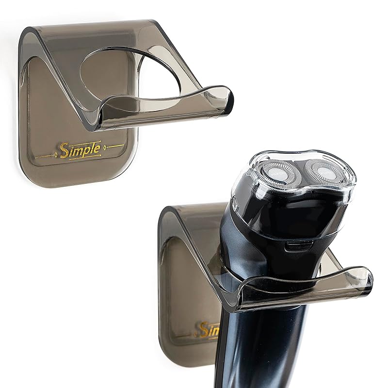 Linkidea Wall mounted plastic electric razor holder 2 pack adhesive shaver stand bathroom storage organizer PHILIP Norelco shaver 2400 correspondence
Linkidea Wall mounted plastic electric razor holder 2 pack adhesive shaver stand bathroom storage organizer PHILIP Norelco shaver 2400 correspondence