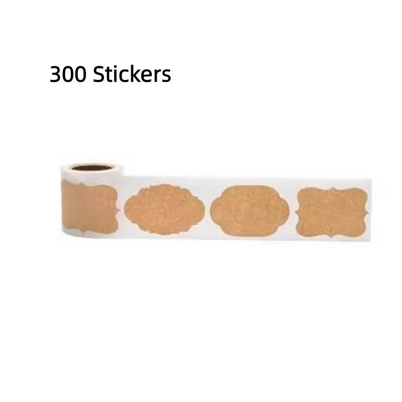 300 Stickers/Rolls/30x50mm Kraft Paper Blank Decorative Stickers Stickers Diy Stickers Baking Packaging Stickers Labels
300 Stickers/Rolls/30x50mm Kraft Paper Blank Decorative Stickers Stickers Diy Stickers Baking Packaging Stickers Labels