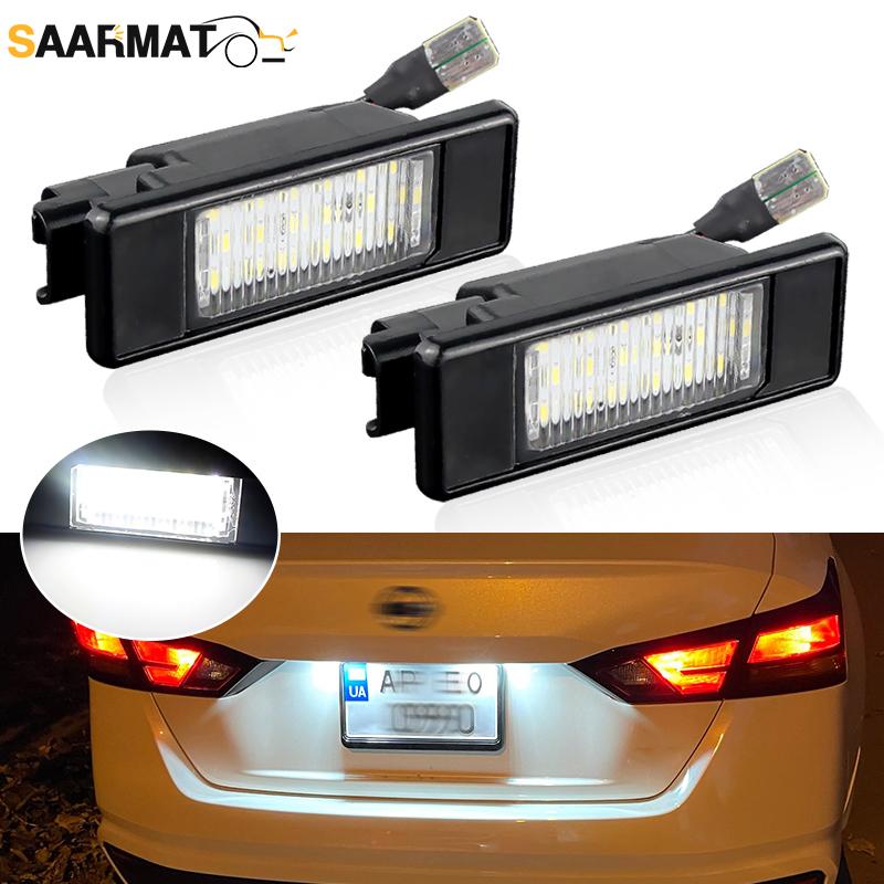 2pcs LED License Plate light White For Nissan X-Trail T30 T31 Qashqai J10 J11 Primera P12 Pathfinder R51 Juke F15 Error Free
2pcs LED License Plate light White For Nissan X-Trail T30 T31 Qashqai J10 J11 Primera P12 Pathfinder R51 Juke F15 Error Free