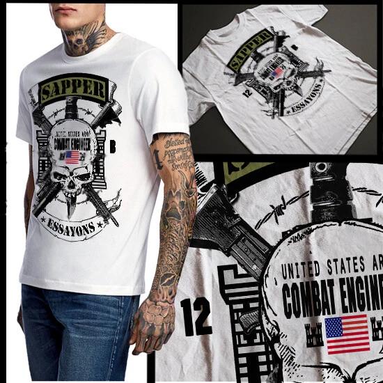 Army Sapper T-Shirt Combat Engineer Pave The Way Veterans Day Military Pride Tee L
Army Sapper T-Shirt Combat Engineer Pave The Way Veterans Day Military Pride Tee L