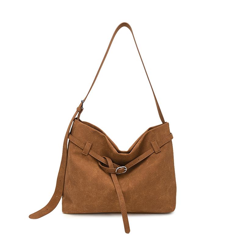 Faux Suede Solid Color Large Capacity Tote Bag 2026 Brand Buckle Retro Bags for Women Autumn Commute Sweet Youth Shoulder Bags коричневий
Faux Suede Solid Color Large Capacity Tote Bag 2026 Brand Buckle Retro Bags for Women Autumn Commute Sweet Youth Shoulder Bags коричневий