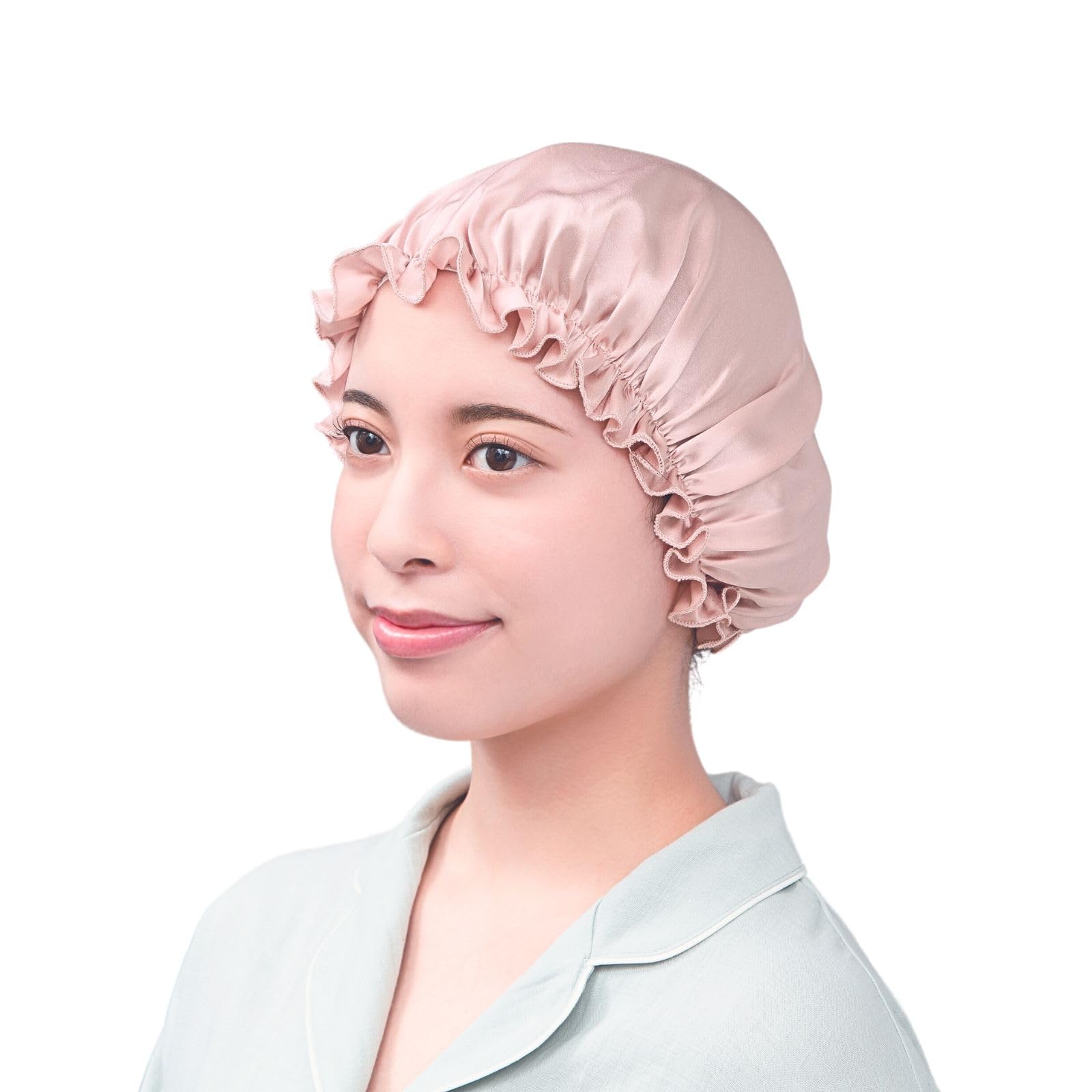 Comolife Silk Night Cap Pink Night Cap Cap Natural Silk Night Silk Cap Elastic Type Hand Washable For Sleeping Scalp Hair Care Moisturizing Long Hair
Comolife Silk Night Cap Pink Night Cap Cap Natural Silk Night Silk Cap Elastic Type Hand Washable For Sleeping Scalp Hair Care Moisturizing Long Hair