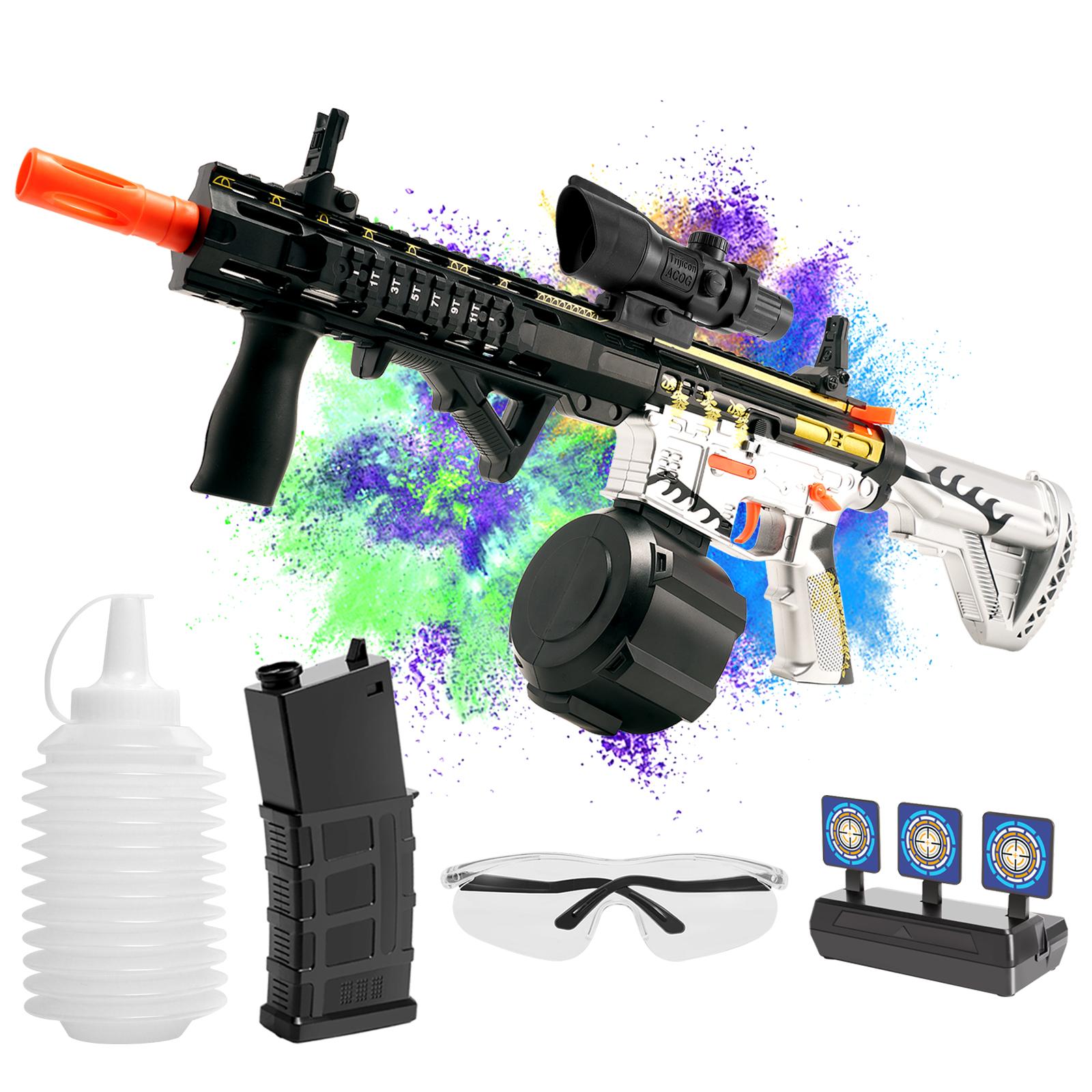 M416 Высокоскоростной электрический гелевый игрушечный пистолет с шариками, автоматический и ручной, двойной режим, водяные пули, бластер, идеально подходит для игр на открытом воздухе/подарков
M416 Высокоскоростной электрический гелевый игрушечный пистолет с шариками, автоматический и ручной, двойной режим, водяные пули, бластер, идеально подходит для игр на открытом воздухе/подарков