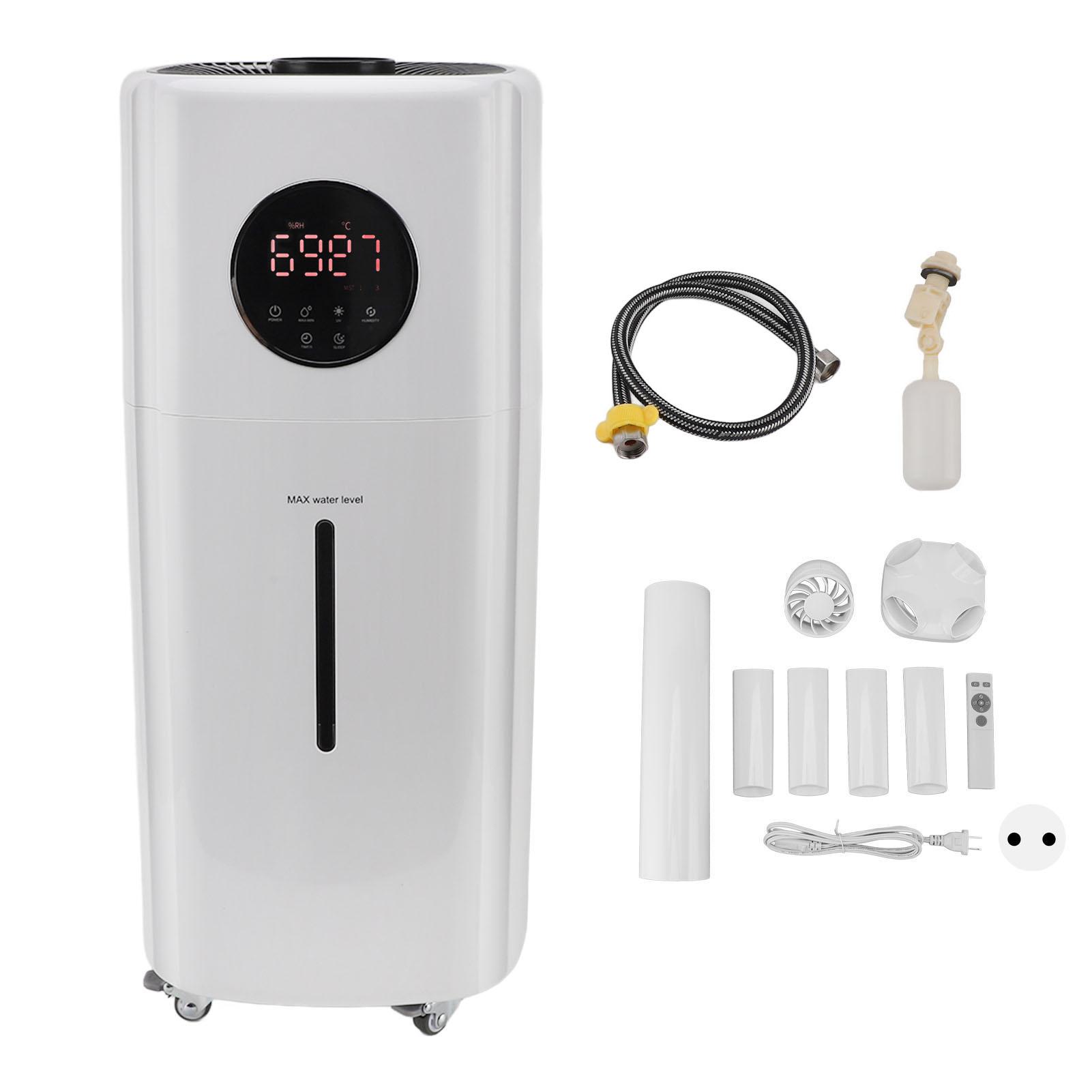 21L Large Room Humidifier Heavy Fog Adjustable Floor Mounted 0 to 12H Humidifier for Industrial Comm
21L Large Room Humidifier Heavy Fog Adjustable Floor Mounted 0 to 12H Humidifier for Industrial Comm