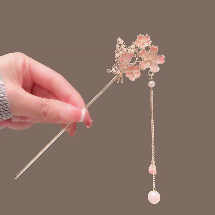 Retro Chinese Style Tassel Hair Clip Pins For Women Girls Hair Stick Pins Flower Handmade Hairpins Hair Accessories
Retro Chinese Style Tassel Hair Clip Pins For Women Girls Hair Stick Pins Flower Handmade Hairpins Hair Accessories