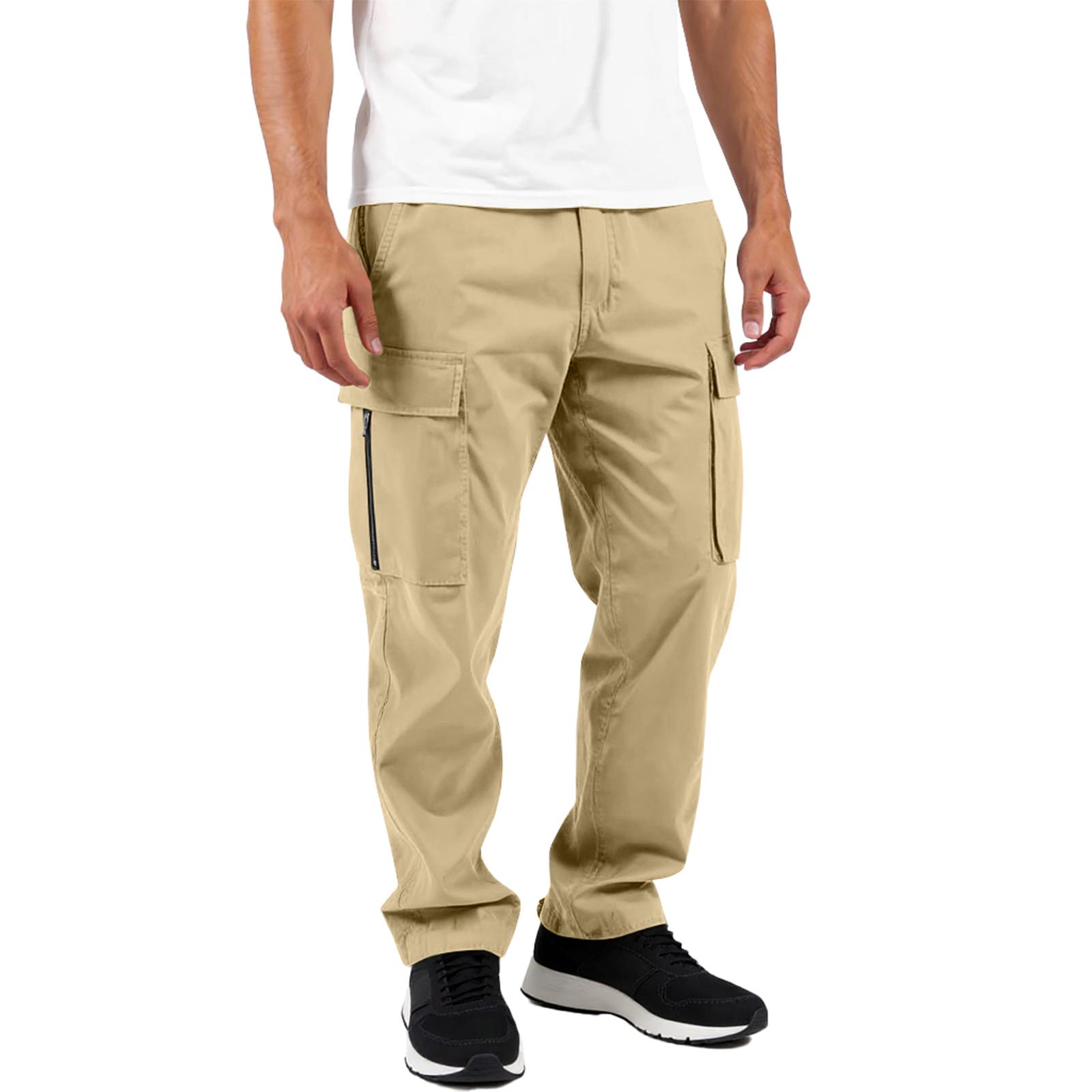 Мужские спортивные и повседневные брюки с карманами L хаки
Мужские спортивные и повседневные брюки с карманами L хаки