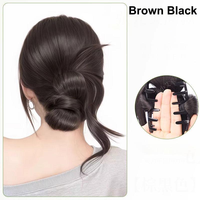Синтетический небрежный пучок волос, натуральный элегантный шиньон для волос на заколке-крабе, наращивание волос, накладка для волос для женщин, для ежедневного макияжа черный коричневый
Синтетический небрежный пучок волос, натуральный элегантный шиньон для волос на заколке-крабе, наращивание волос, накладка для волос для женщин, для ежедневного макияжа черный коричневый