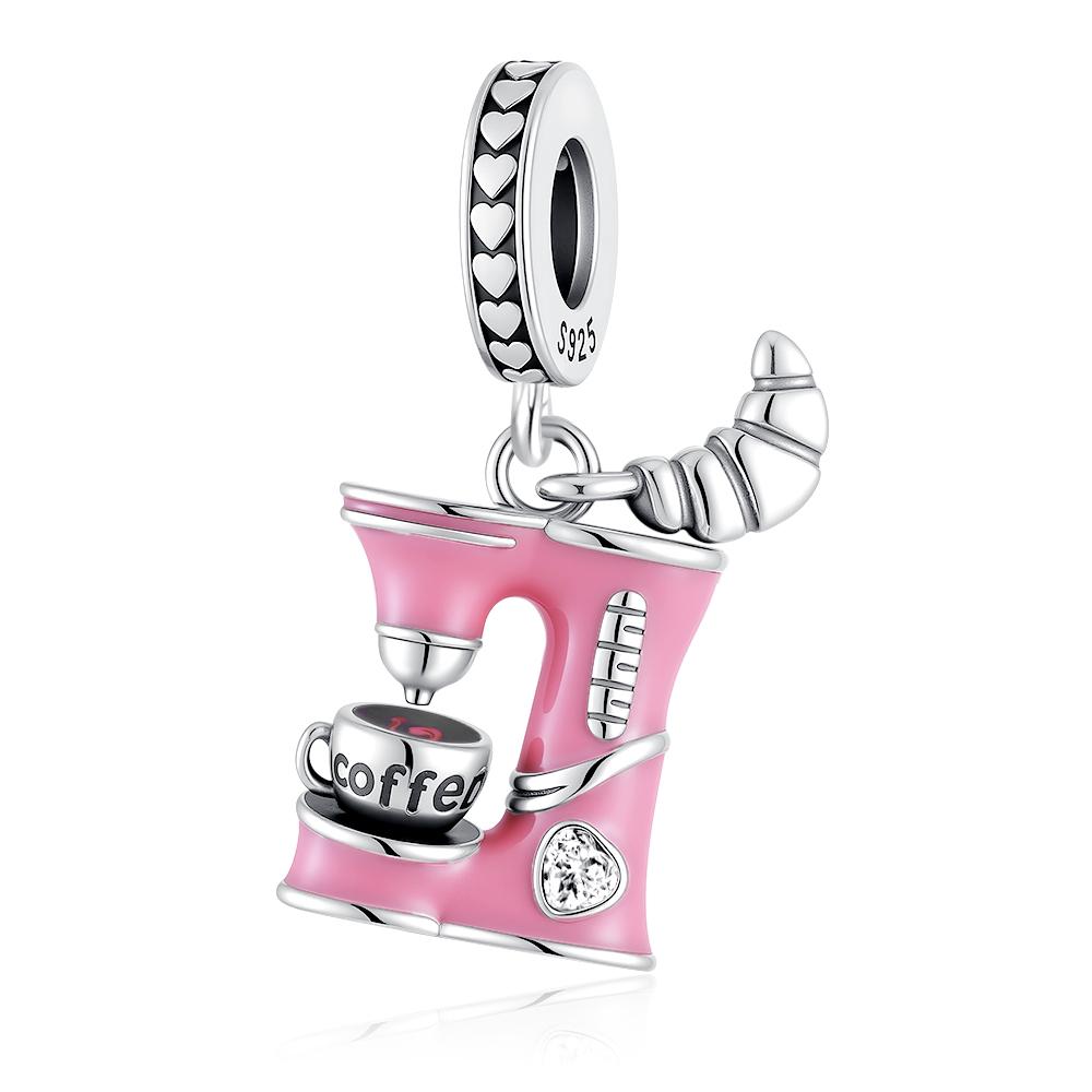 New 925 Silver Bag Coffee Fish Cactus Beads Sunflower Anchor Swimming Ring Charms Fit Bracelet DIY Gift Women
New 925 Silver Bag Coffee Fish Cactus Beads Sunflower Anchor Swimming Ring Charms Fit Bracelet DIY Gift Women