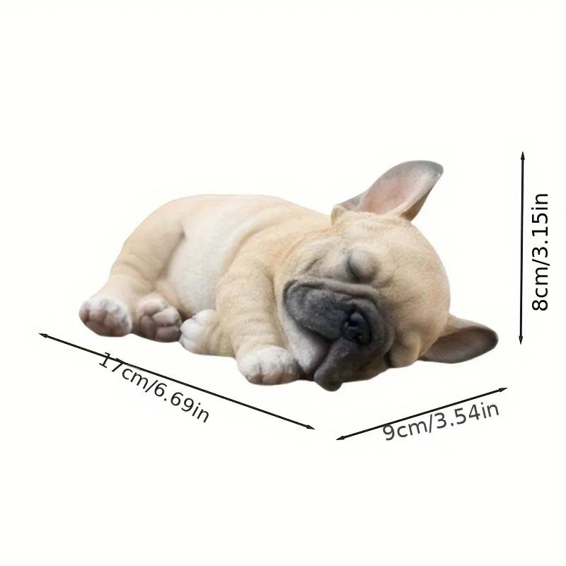 1pc Sleepy French Bulldog Puppy Statues, Resin Garden Yard Sculptures, Cute Animal Lawn Ornaments, Durable Outdoor Decor
1pc Sleepy French Bulldog Puppy Statues, Resin Garden Yard Sculptures, Cute Animal Lawn Ornaments, Durable Outdoor Decor