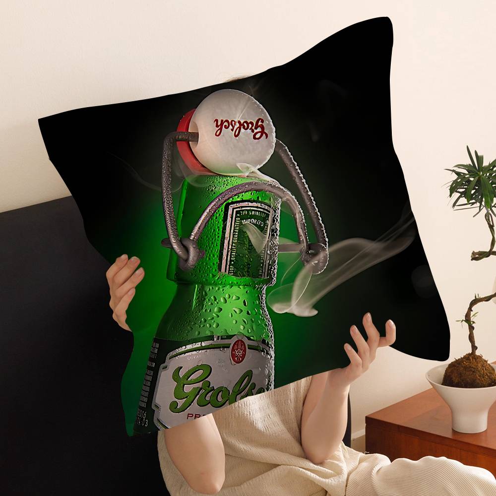 Grolsch Lager Beer Cushion Cover Decorative Pillow Sofa Home Decor Case Pillow Cases 30x30 cm
Grolsch Lager Beer Cushion Cover Decorative Pillow Sofa Home Decor Case Pillow Cases 30x30 cm