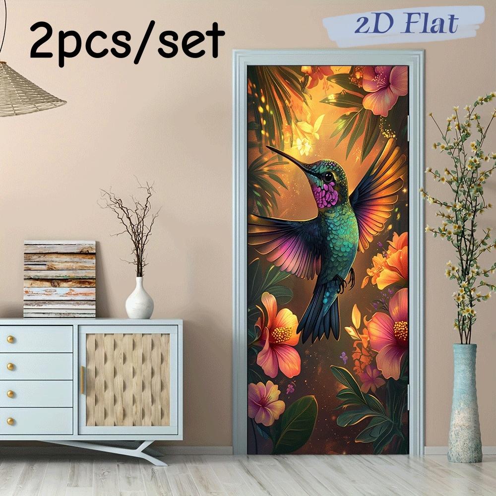 2pcs Tropical Hummingbird 3D Wall Stickers Living Room Bedroom Entrance Decoration Stickers Colorful Flower and Bird Wall Sticke (as the picture,38.5x200cmx2)
2pcs Tropical Hummingbird 3D Wall Stickers Living Room Bedroom Entrance Decoration Stickers Colorful Flower and Bird Wall Sticke (as the picture,38.5x200cmx2)