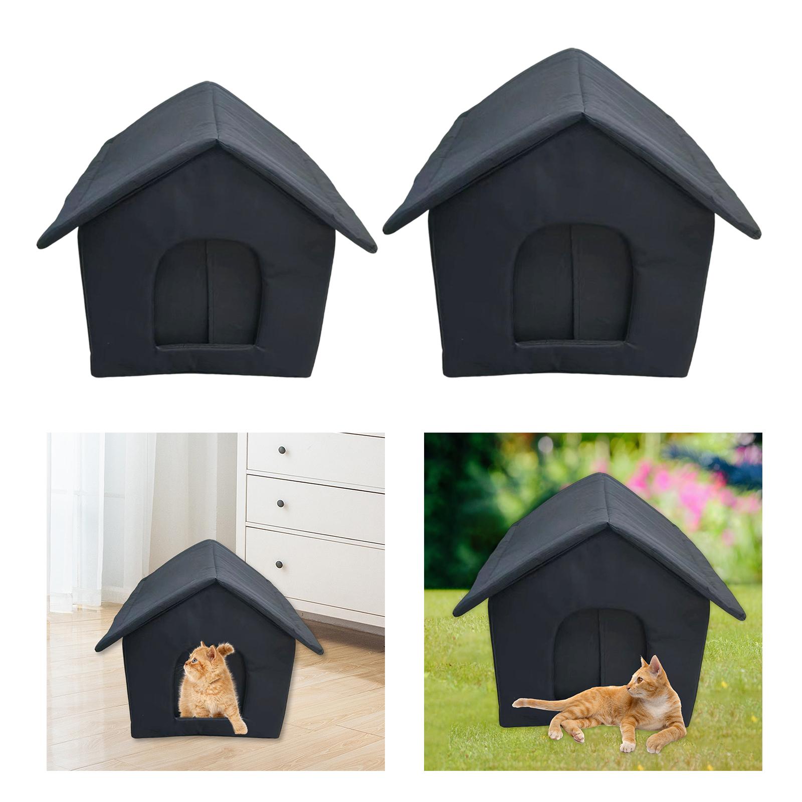 Oxford Cloth Stray Cats Shelter, Weatherproof Pet Supplies, Winter Furniture 35cmx30cmx35cm
Oxford Cloth Stray Cats Shelter, Weatherproof Pet Supplies, Winter Furniture 35cmx30cmx35cm