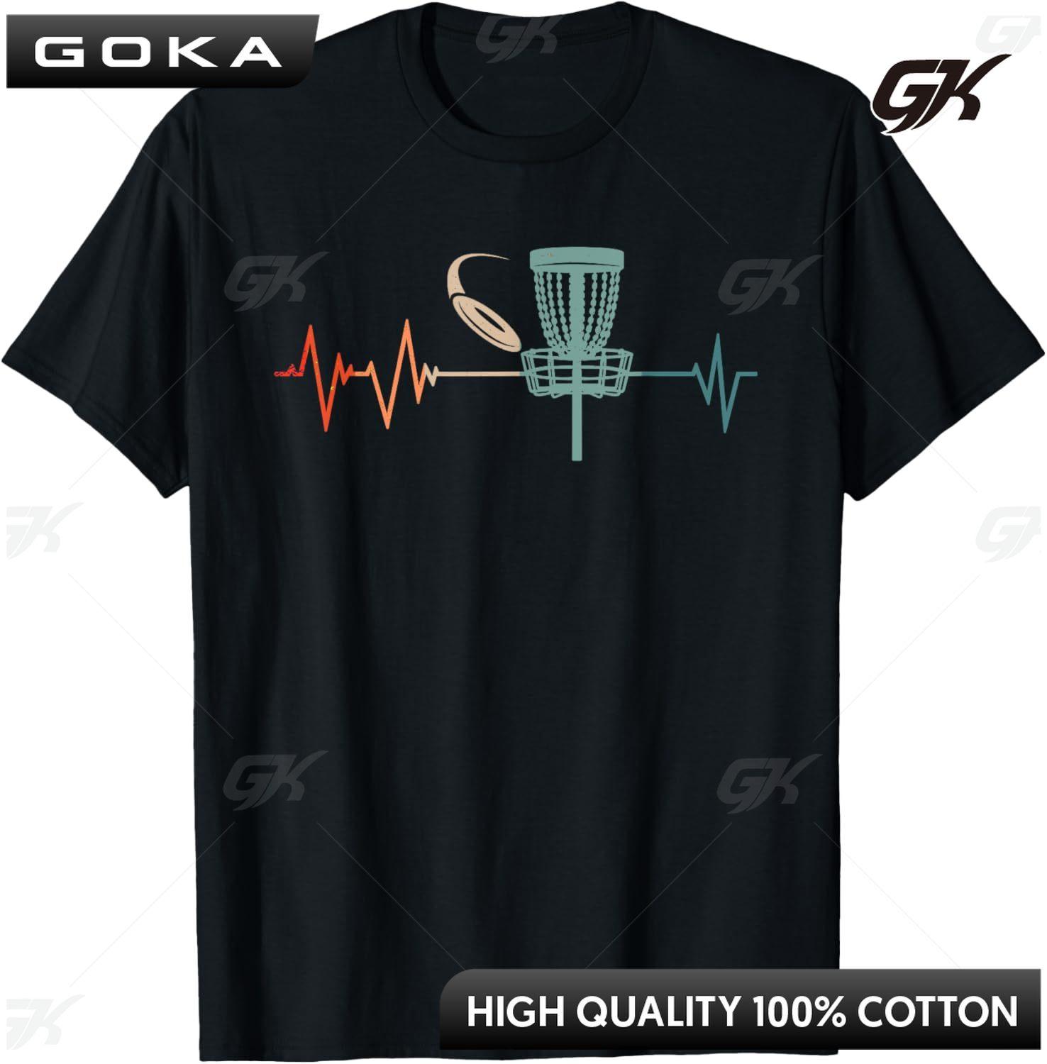 Great Disc Golf Heartbeat Gift Ultimate TShirt Custom Printed Graphic T Shirts Clothes Customizable Vintage T Shirt Camisas 4XL
Great Disc Golf Heartbeat Gift Ultimate TShirt Custom Printed Graphic T Shirts Clothes Customizable Vintage T Shirt Camisas 4XL
