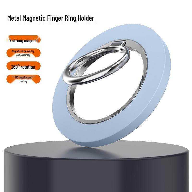 Ultra-Thin MagSafe Magnetic Ring Holder: Secure, Non-Adhesive, Lie-Flat Design for Binge-Watching. синий
Ultra-Thin MagSafe Magnetic Ring Holder: Secure, Non-Adhesive, Lie-Flat Design for Binge-Watching. синий