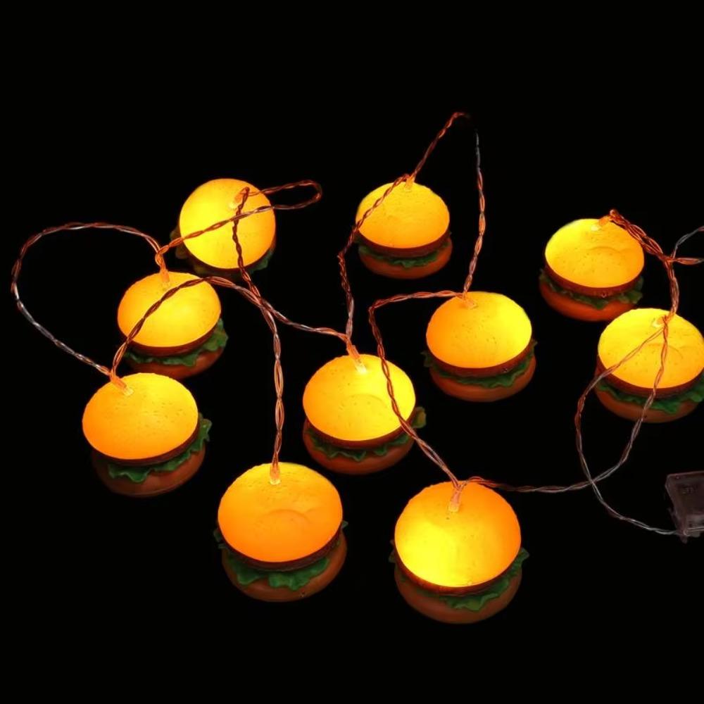 2M 10LED Led Burger Light String Warm Light Wedding Lamp Chain Ice Cream Lights String Patio Sandwich
2M 10LED Led Burger Light String Warm Light Wedding Lamp Chain Ice Cream Lights String Patio Sandwich