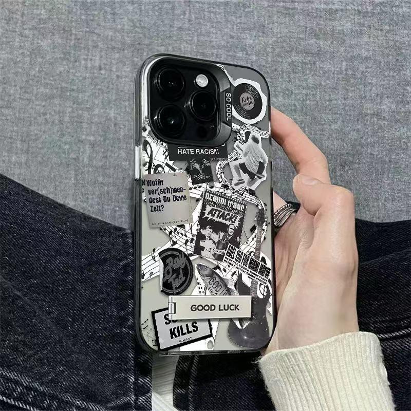 Silver IMD Apple Phone Case for 16 Pro/15/14/13 Pro/13/12/11 with Large Hole Design - Cross-border Edition iPhone 16 Plus
Silver IMD Apple Phone Case for 16 Pro/15/14/13 Pro/13/12/11 with Large Hole Design - Cross-border Edition iPhone 16 Plus