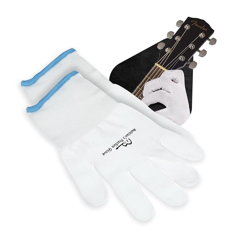 Musician s Practice Gloves - 2 Pack Guitar Gloves for Women and Men, Fingertip Protector for Playing String Instruments, Hand Problems, etc., Nylon
Musician s Practice Gloves - 2 Pack Guitar Gloves for Women and Men, Fingertip Protector for Playing String Instruments, Hand Problems, etc., Nylon