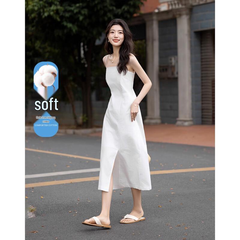 Demana Elegant Summer Cotton Poplin Midi Slip Dress XL
Demana Elegant Summer Cotton Poplin Midi Slip Dress XL