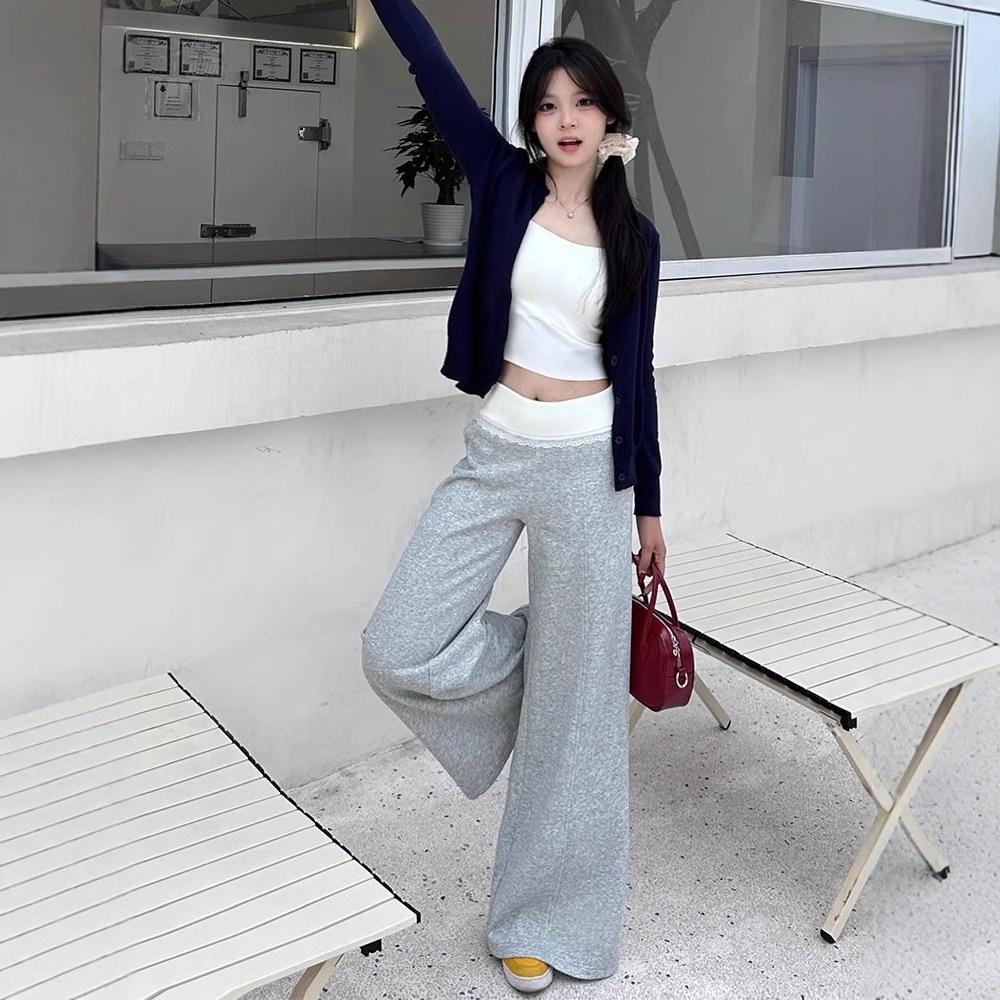 В наличии: 2024 Кружевной пояс Брюки с широкими штанинами на флисовой подкладке для женщин - Осень/Зима Свободный крой XL
В наличии: 2024 Кружевной пояс Брюки с широкими штанинами на флисовой подкладке для женщин - Осень/Зима Свободный крой XL