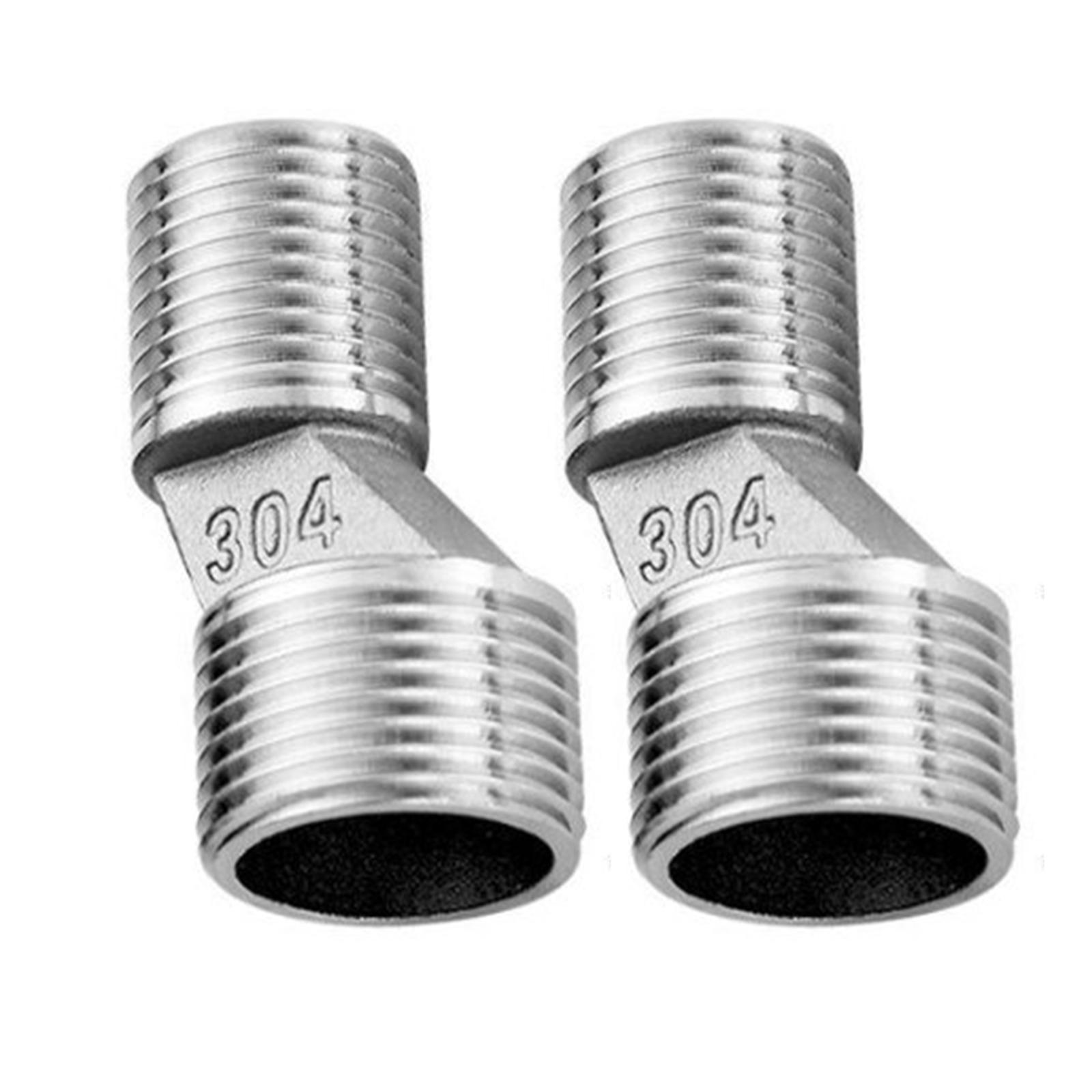 Steel Wall Faucet Connectors 50mm/65mm Faucet Extension Adapters set Wall Installation Adapters Quick Installation 50
Steel Wall Faucet Connectors 50mm/65mm Faucet Extension Adapters set Wall Installation Adapters Quick Installation 50