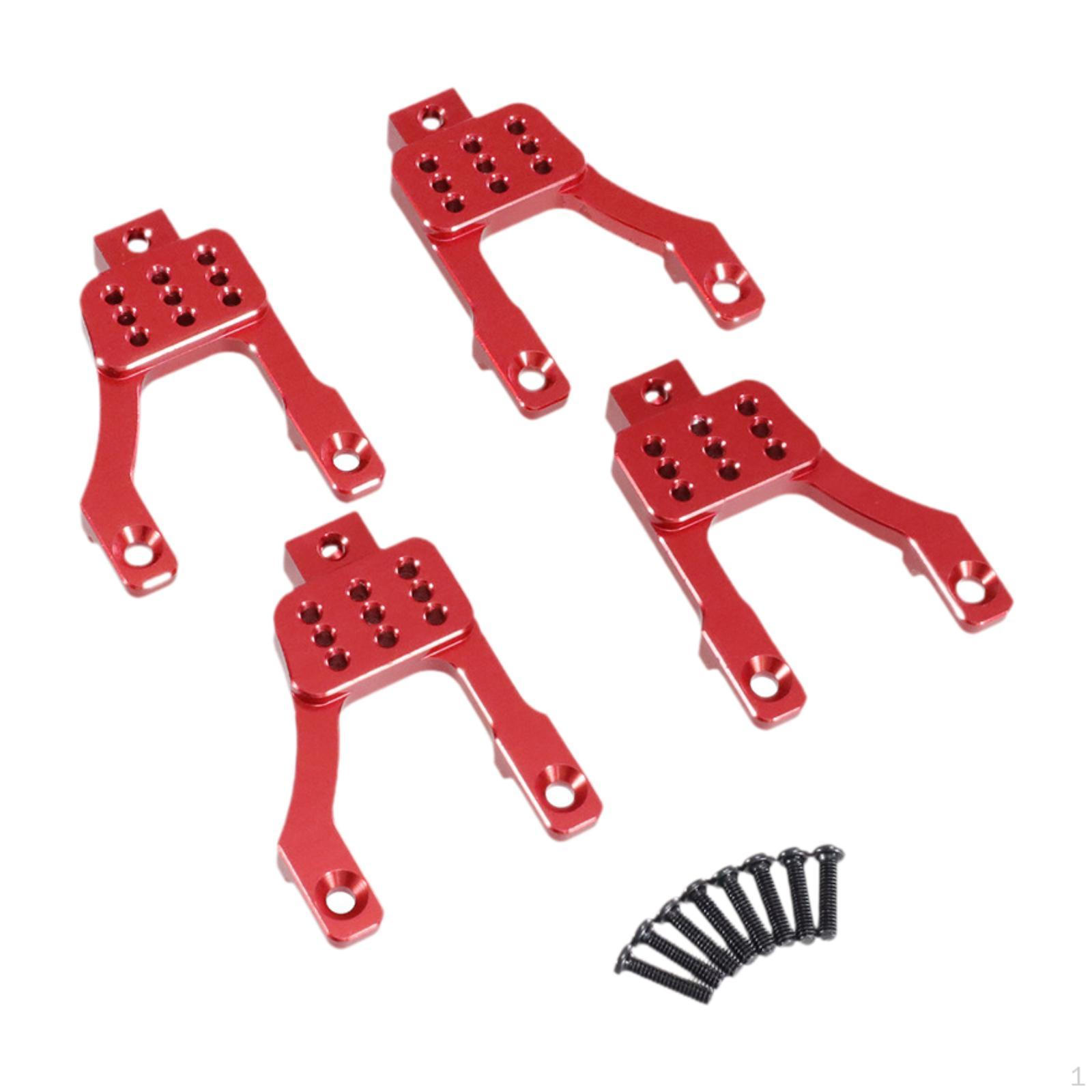 Adjustable Suspension Brackets Set for RC Car Front Rear Shock Hoops G500 срібний 
Adjustable Suspension Brackets Set for RC Car Front Rear Shock Hoops G500 срібний