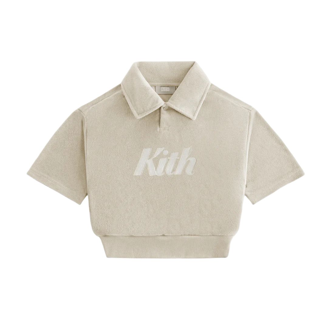 KITH Oversized Terry Letter Versatile Comfortable Short Sleeve Polo Shirt Kids tops Khaki KHK030534-208 L
KITH Oversized Terry Letter Versatile Comfortable Short Sleeve Polo Shirt Kids tops Khaki KHK030534-208 L