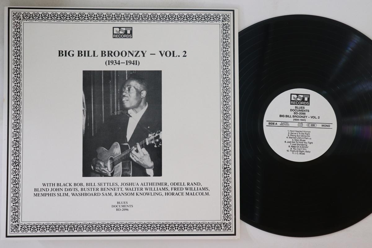 LP Record BIG BILL BROONZY - Vol. 2 (1934-1941) BD2096 RST 1990 Austria Blues Used
LP Record BIG BILL BROONZY - Vol. 2 (1934-1941) BD2096 RST 1990 Austria Blues Used