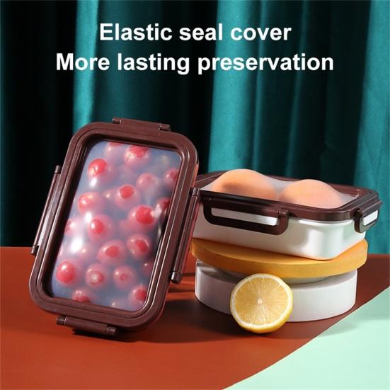 Sealing Food Storage Box Collapsible Silicone Fresh-Keeping Stable Food Container Household Supplies
Sealing Food Storage Box Collapsible Silicone Fresh-Keeping Stable Food Container Household Supplies