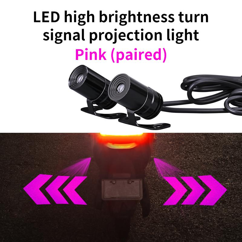 2PCS Motorcycle Arrow LED Turn Signal Lamp Projection Light Electric Car Street Modification Welcome Decoration Anti-collision рожевий
2PCS Motorcycle Arrow LED Turn Signal Lamp Projection Light Electric Car Street Modification Welcome Decoration Anti-collision рожевий