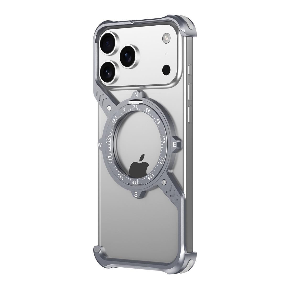 iPhone 17 Pro Max Case with Aluminum Alloy Heat Dissipation and Rotating Magnetic Bracket iPhone 17 Pro Max
iPhone 17 Pro Max Case with Aluminum Alloy Heat Dissipation and Rotating Magnetic Bracket iPhone 17 Pro Max