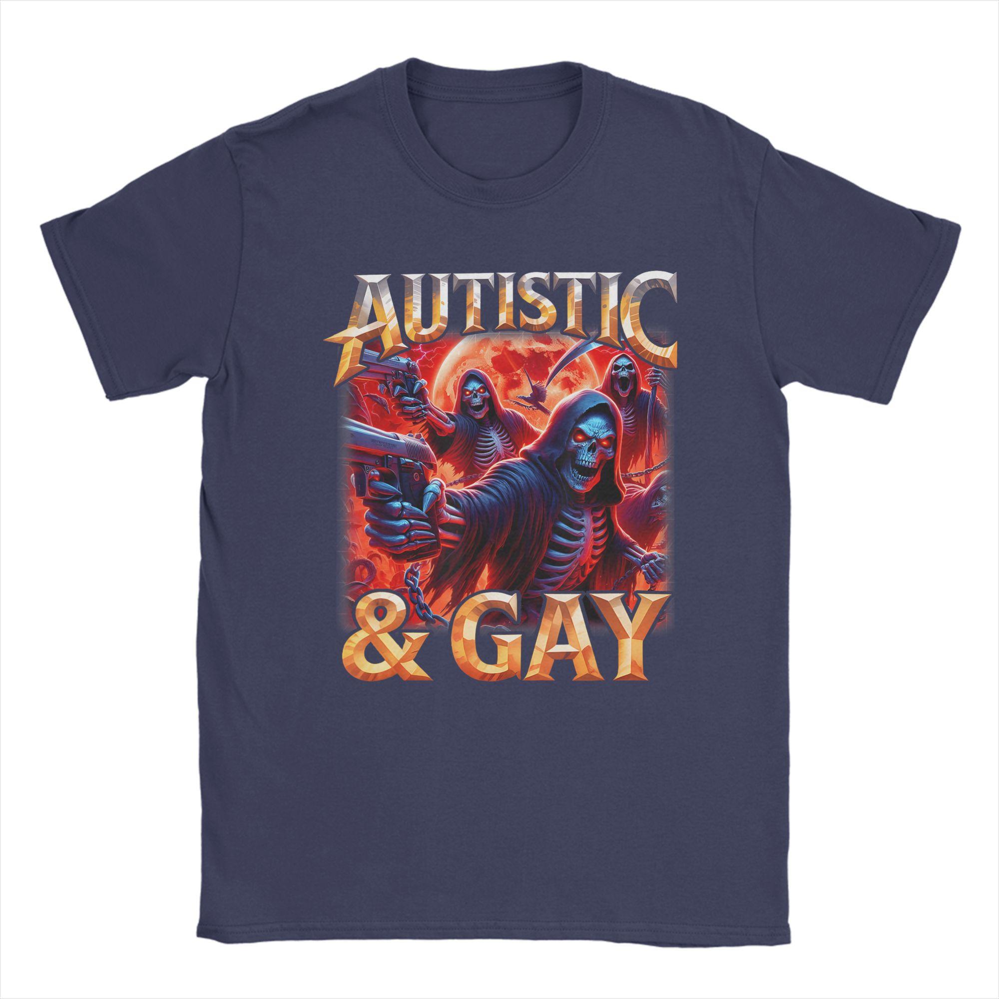 Unisex Autistic Gay Skeleton Pride Skeleton Meme Identity T Shirt 100 Cotton Clothing Fashion Short Sleeve Tees Printed TShirt 4XL
Unisex Autistic Gay Skeleton Pride Skeleton Meme Identity T Shirt 100 Cotton Clothing Fashion Short Sleeve Tees Printed TShirt 4XL