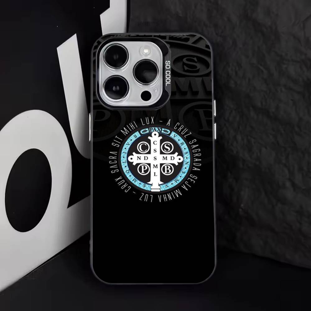 Sao Bento Benedict of Nursia For iPhone17,16,15,14,13,12,11,Pro,Max,Plus,E,Air,Mini Anti Fall Black Matte Hard Bumper Phone Case iPhone14promax
Sao Bento Benedict of Nursia For iPhone17,16,15,14,13,12,11,Pro,Max,Plus,E,Air,Mini Anti Fall Black Matte Hard Bumper Phone Case iPhone14promax