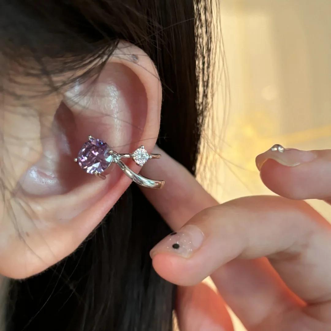 Shiny Crystal Zircon Flower Star Cuff Earrings Rhinestone No Piercing Geometric Clip Earring Simple Luxury Ear Clip Zircon Gift
Shiny Crystal Zircon Flower Star Cuff Earrings Rhinestone No Piercing Geometric Clip Earring Simple Luxury Ear Clip Zircon Gift