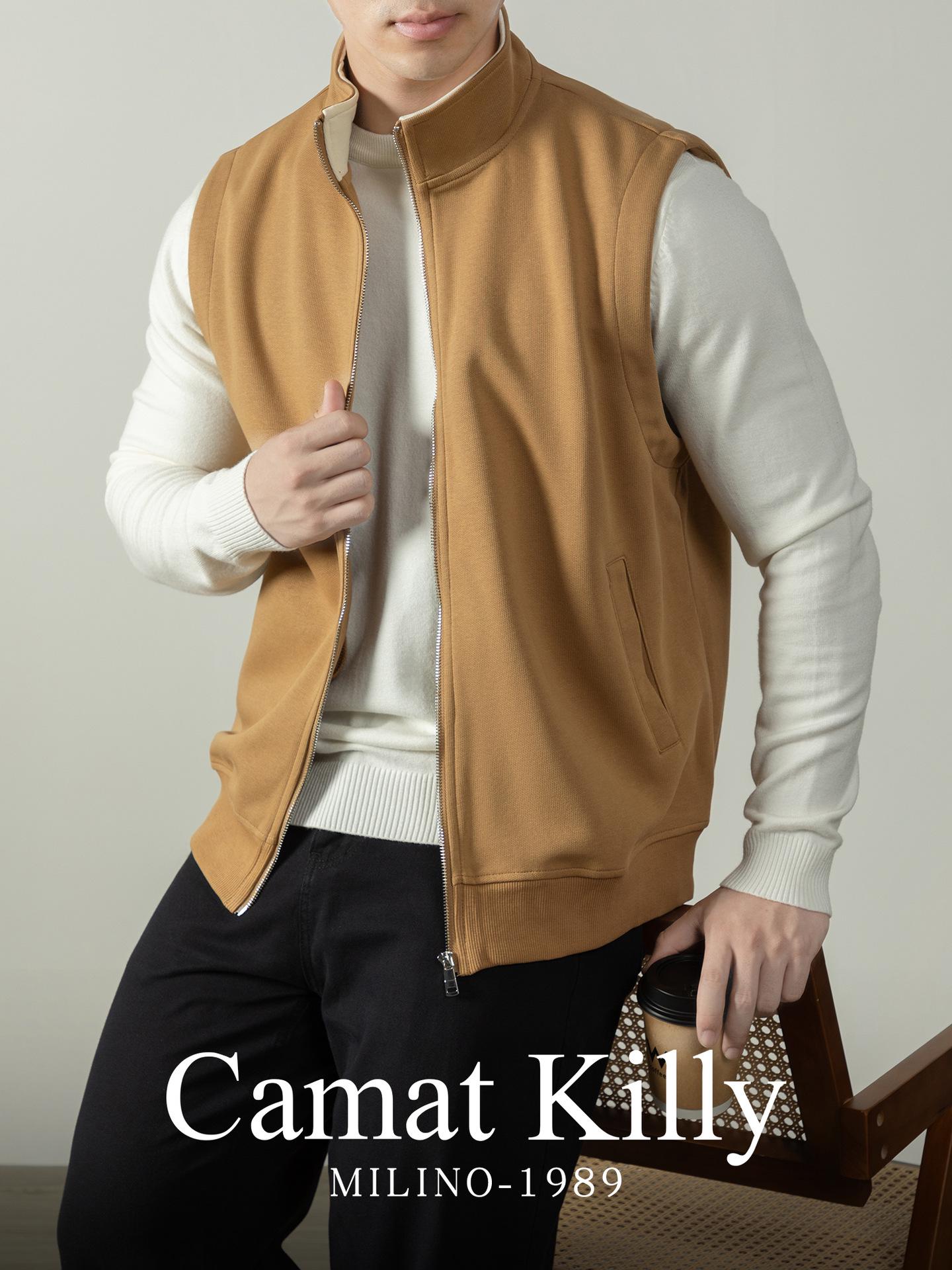 CamatKilly Men s Double-Sided Cotton Vest - High Street Style, Sleeveless Cardigan for Autumn/Winter. 2X-Large
CamatKilly Men s Double-Sided Cotton Vest - High Street Style, Sleeveless Cardigan for Autumn/Winter. 2X-Large