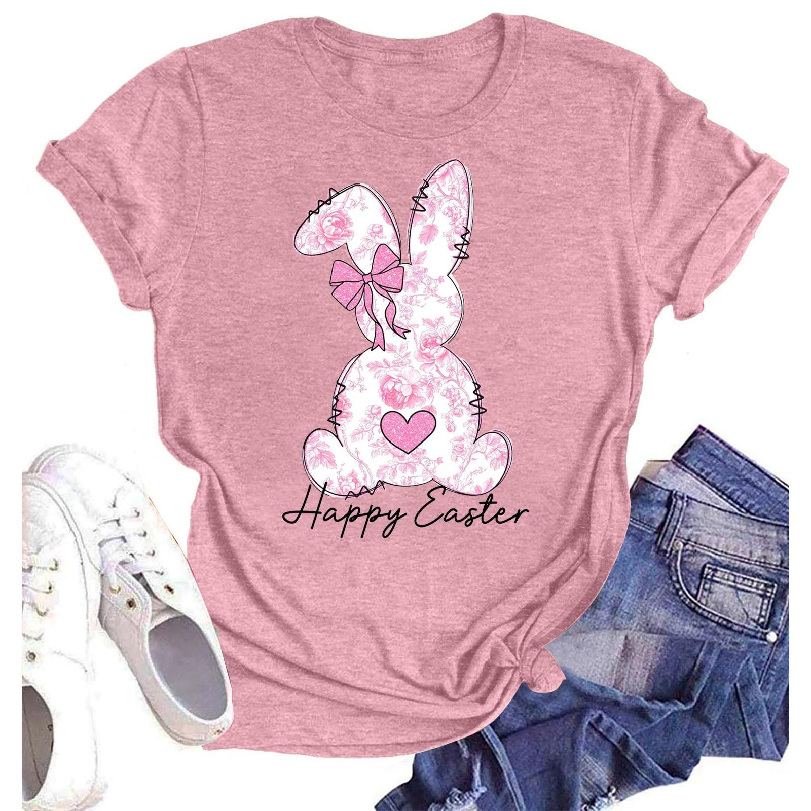 Women s Fashion Printed Round Neck Short Sleeve T-Shirt Pullover Top XL рожевий
Women s Fashion Printed Round Neck Short Sleeve T-Shirt Pullover Top XL рожевий