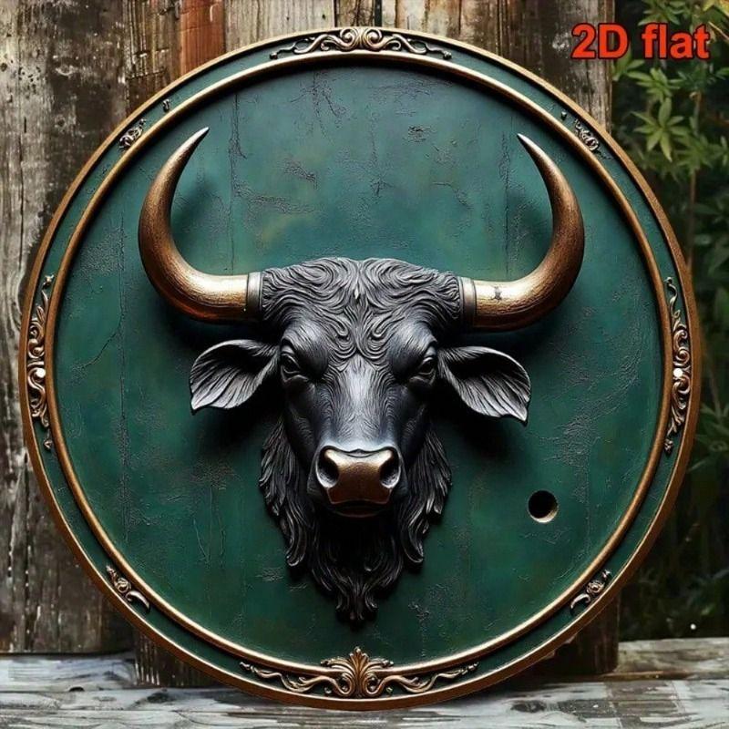 Metal Wall Art Bull Head Retro Gold Poster Bar Office Decor
Metal Wall Art Bull Head Retro Gold Poster Bar Office Decor