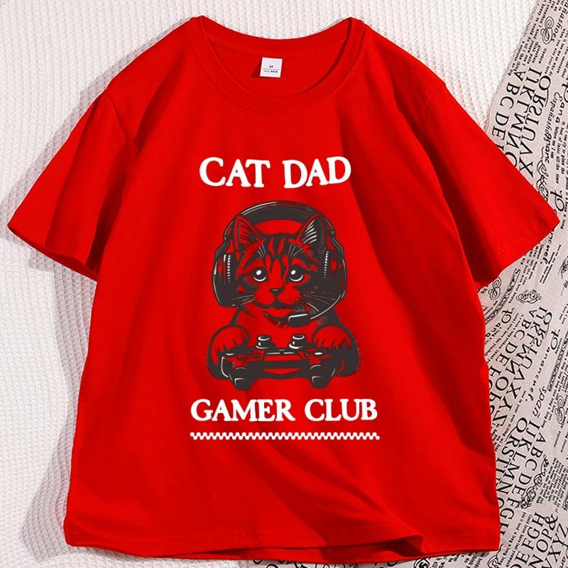 Cat Gamer Tshirts Cat Dad T Shirt Men Printed Graphic Tees Streetwear Clothing Cotton Casual Short Sleeve Trendy Tshirt Clothes S
Cat Gamer Tshirts Cat Dad T Shirt Men Printed Graphic Tees Streetwear Clothing Cotton Casual Short Sleeve Trendy Tshirt Clothes S