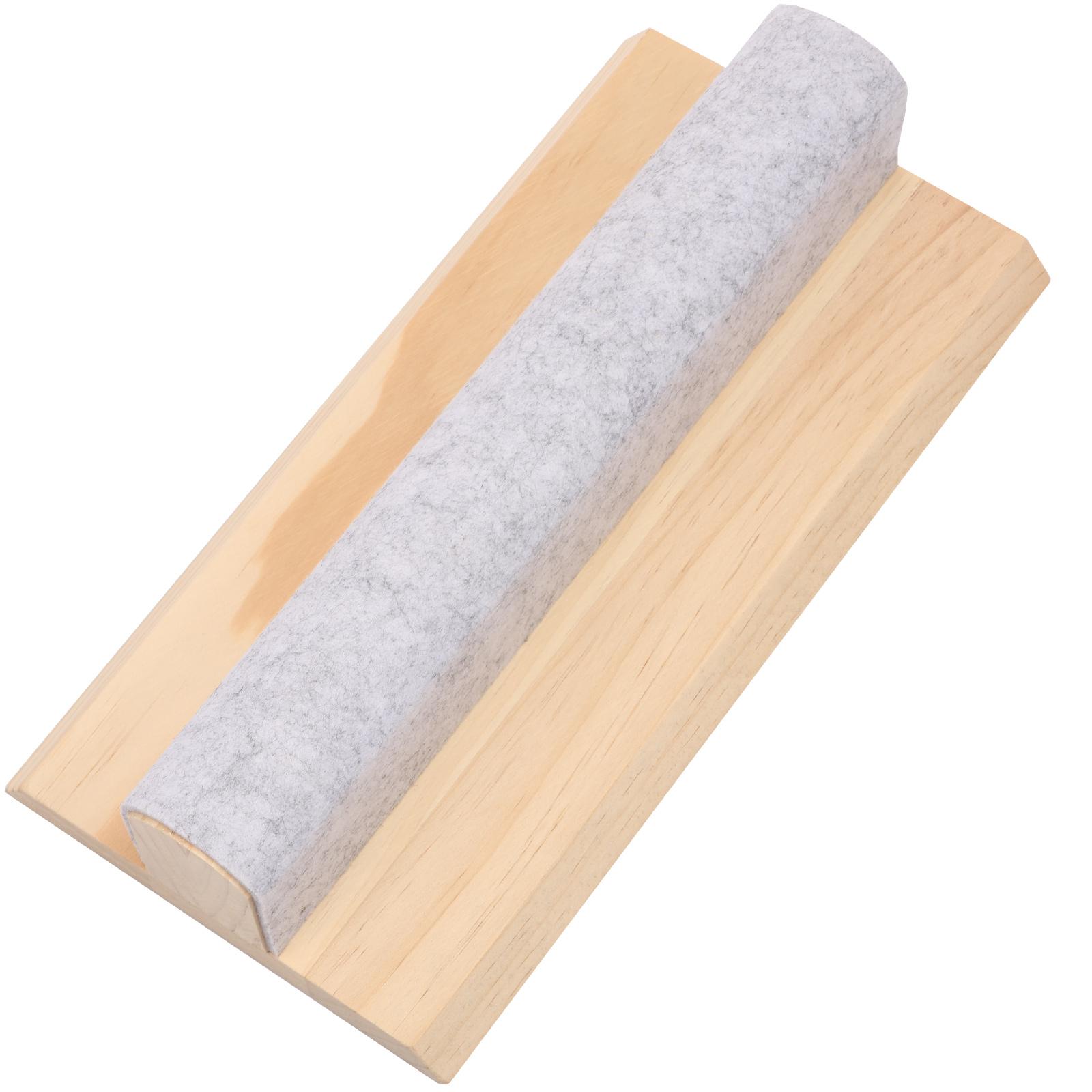11.85 inches/15.75 inches Wool Pressing Bar Quilter Pressing Bar Solid Wood Core and Clapper for Pressing Sewing and Quilting
11.85 inches/15.75 inches Wool Pressing Bar Quilter Pressing Bar Solid Wood Core and Clapper for Pressing Sewing and Quilting